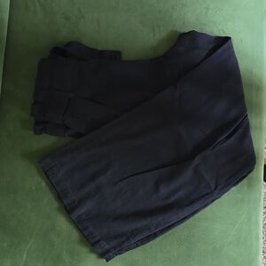 Banana republic sz 0 black linen pants